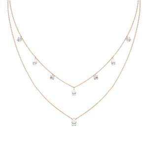 สร้อยคอเพชรหยดน้ำแห่งท้องฟ้า - Product Image 3