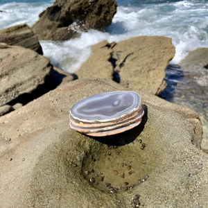 Produit en vente chaude aujourd'hui Ensemble de sous-verres en agate Sous-verres de luxe en pierre d'agate pour la décoration intérieure Table basse Produits en gros - Product Image 2