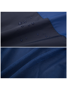 OEM vestes de randonnée décontractées en nylon rigide motif solide triple laminé activités de plein air d'hiver support en toile et fermeture à glissière - Product Image 4