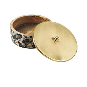 Olla Chapati redondeada con acabado brillante para mesa de cena y fiesta, olla para contenedor Chapati de la mejor calidad con tapa de vidrio - Product Image 3