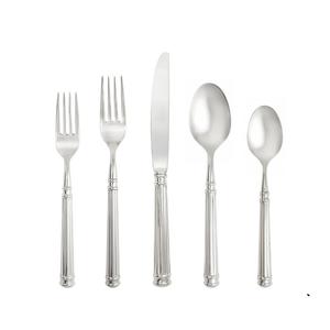 Ensemble de couverts en acier inoxydable 18/10 lourd de haute qualité Design européen nordique moderne pour hôtels restaurants mariages - Product Image 1