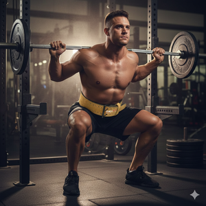 Cinturón de levantamiento de pesas REXFIT SPORTS para hombres y mujeres, hebilla de liberación rápida, ajuste ajustable, ideal para entrenamientos de gimnasio y levantamiento de potencia. - Product Image 3