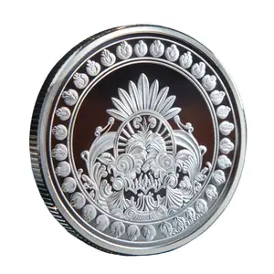 Tùy Chỉnh Cao Đánh Bóng Bạc 3D Coin