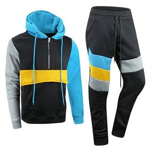 Vente en gros dernier style de vêtements de sport pour hommes survêtements respirants de haute qualité fermeture à glissière sportive décontractée tailles XXL et XL - Product Image 1