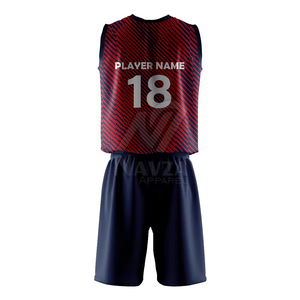 Uniforme de Voleibol de Diseño Moderno Hecho en Fábrica, Ropa de Práctica de Color Sólido - Product Image 2