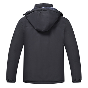 แจ็กเก็ตกันน้ำของผู้ชายเสื้อแจ็คเก็ตกลางแจ้งมีฮู้ดสำหรับเดินป่าในฤดูใบไม้ร่วงที่สดใสเทรนด์แฟชั่น2025ออกแบบโลโก้ได้ตามต้องการ - Product Image 2