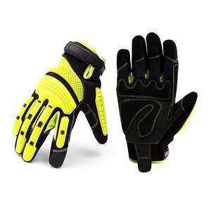 Impact Resistant <b>TPR</b> Gloves Industrial Work Protection Safety Work Gloves - Product Image 1