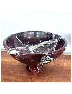 Bol en résine élégant bol de service à salade en résine bol de nourriture en résine pour une utilisation décorative à la maison et aux restaurants - Product Image 6