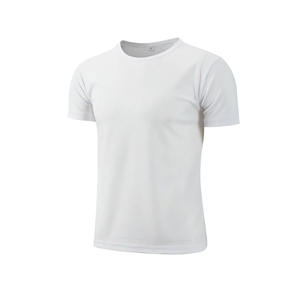 T-shirt en coton écologique Tissu doux naturel et durable T-shirt basique en coton à col rond Usage quotidien T-shirt à épaules tombantes - Product Image 3