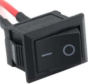 สวิตช์ไฟฟ้าแบบ DPST ปุ่มกดสวิตช์ - Product Image 1