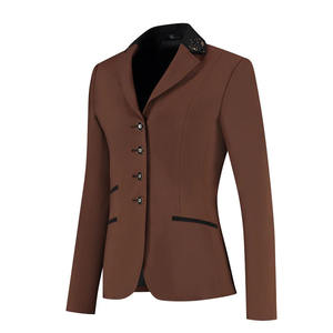 Veste de compétition équestre pour femmes, confortable, en coton, couleur personnalisée, taille personnalisable, veste de cavalier de haute qualité - Product Image 2
