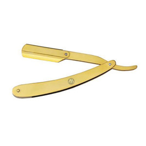 Rasoir droit à manche blanc MAQNSCO, couteau de barbier, lame pliante en acier inoxydable, support pour salon professionnel et soin masculin - Product Image 3