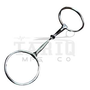 TARIQ MFG CO Premium Stainless Steel <b>Horse</b> Bit Durable Equestrian Mouth Bit for Training & Riding Heavy Duty Training Gear - Product Image 2