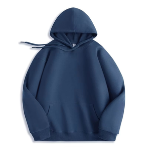 Men Unisex Pullover Hoodies Plain Heavyweight Casual Cotton Blank Oversized Hoodie - Product Image 6