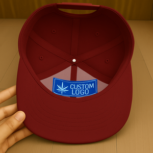 Casquette de baseball imperméable 6 panneaux OEM ajustable en coton nylon polyester tout tissu avec logo personnalisé pour tous les âges Vietnam - Product Image 4