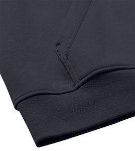 Sudadera con Capucha Personalizada al por Mayor para Hombre, 100% Algodón, Corte Regular, con Bolsillo, Teñido Liso, Personalización Completa, Temporada de Invierno, Color Sólido, 2024 - Product Image 3