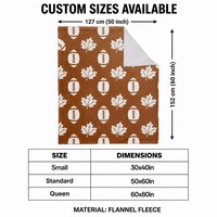 Couverture en flanelle sublimée pour Thanksgiving, imprimée, pour la décoration intérieure, les cadeaux, les magasins et les événements