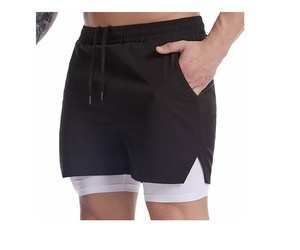Mode personnalisée Short de surf pour hommes en maille de polyester Vêtements de plage Style décontracté Respirant Toutes les tailles XS XXS Logo personnalisé en toile - Product Image 5