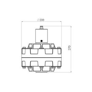 Meclube ชื้น250นิวเมติกแบบอัตโนมัติ, แบบ PVDF - Product Image 2