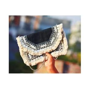 Elegant Design Natural Jute Pouch <b>Bags</b> With Top Design Custom Size Shape Superior Quality Handmade Canvas Women <b>Bags</b> - Product Image 4