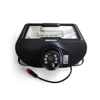 Projecteur solaire à haut lumen 600w, LED extérieur étanche avec caméra et panneau solaire