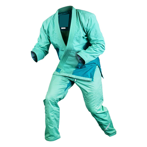 BJJ GI ชุดกิโมโนสำหรับผู้ใหญ่ Jitsu Jitsu ชุดกิโมโนสำหรับผู้ใหญ่ Jiu Jitsu ชุดล้างก่อนกันจาง - Product Image 4