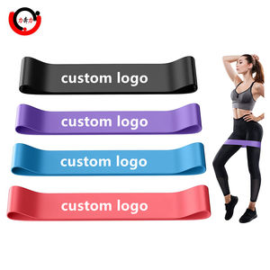 Ensemble de bandes de résistance élastiques en latex pour la musculation et les étirements à domicile, emballées dans des sacs - Product Image 5