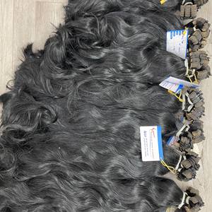 Paquete de cinta ondulada negra 100 gramos Cabello humano ondulado natural de Vietnam Cabello de Lagos En stock Listo para enviar - Product Image 4