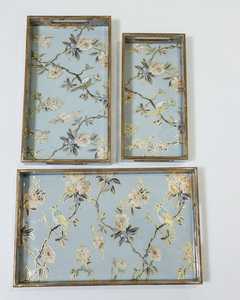 Plateau époxy en résine de haute qualité pour la décoration intérieure Technique métallique artisanale de Style Design côtier pour les cadeaux de pendaison de crémaillère - Product Image 2