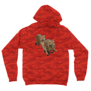 Sweat à capuche camouflage Cheetah Brothers pour adulte, 100 % polyester, tissu French Terry, anti-plis, impression par sublimation et sérigraphie - Product Image 2