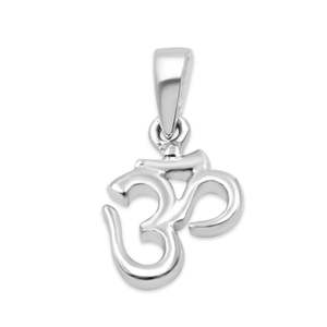 Pendentif OM Zarkan vintage tendance en argent 925, rhodié, or rose 18 carats, avec diamant et perle, pour fiançailles, chaîne en or 18 carats - Product Image 2