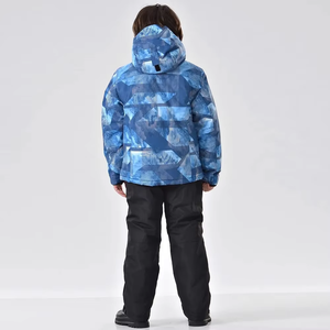 Combinaison de snowboard pour homme, vêtements de ski imperméables personnalisés pour homme, vêtements de ski pour femme, veste à capuche en duvet pour homme, hiver - Product Image 4