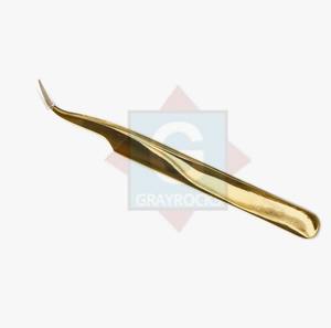 Pinzas de Acero Inoxidable de Alta Calidad para Extensión de Pestañas, Marca Privada Premium - Product Image 3