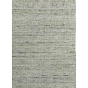 Contour <b>Grey</b> & Black Striped Jute Rug Classic 10mm Flat Weave Rectangle Hallway Rug for Home Use Model Hwv-09 - Product Image 1