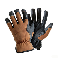 Precio al por mayor de cuero de grano de piel de vaca antideslizante trabajo montaje guantes estándar de calidad de seguridad Rigger guantes de trabajo
