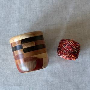 Bol à tricoter en fil au design unique Bol de rangement en laine de bois de bambou de taille moyenne à un prix attractif par ACMI METAL INDIA - Product Image 5