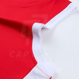 ชุดกีฬาบาสเก็ตบอลชุดบาสเก็ตบอลสีพื้นทำจากปากีสถาน - Product Image 4