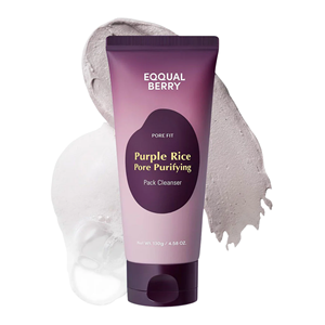 Eqqualberry Purple Rice Pore Purifying Pack Cleanser – Limpiador y mascarilla de arcilla 2 en 1 - Product Image 3