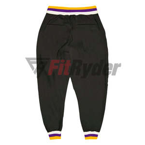 Pantalones deportivos transpirables de secado rápido largos informales para hombre Pantalones de chándal de punto de cintura media - Product Image 2