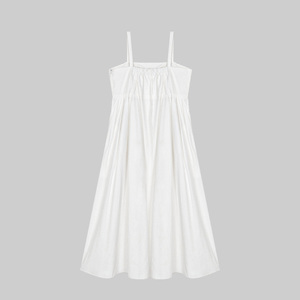 [Kclub] Tal vez el vestido con corpiño (BASIC/VER largo.) Vestido bustier elegante con ajuste estructurado (BÁSICO/CORTO VER.) a la moda en color blanco y negro - Product Image 2