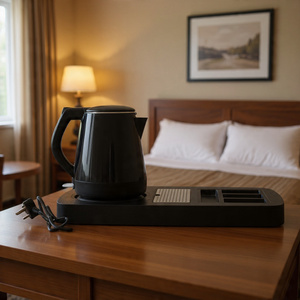 ชุดกาต้มน้ำไฟฟ้าและถาด - Product Image 4