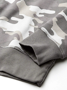 Sweat-shirt à col rond en polaire pour hommes Vente en gros Sweat-shirt personnalisé imprimé camouflage Sweatshirts respirants à séchage rapide pour hommes personnalisés - Product Image 6