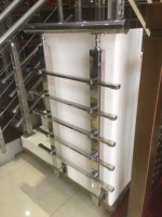 Escaliers à montage latéral en acier inoxydable 304 316, rampes et balustrades