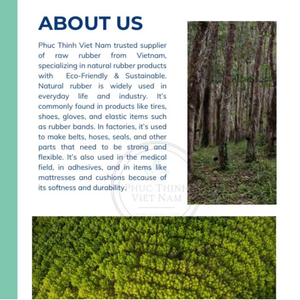 Caucho natural RSS 1, alta consistencia, adecuado para neumáticos, sellos y componentes automotrices, caucho natural vietnamita - Product Image 6