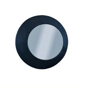 Miroir mural rond en métal de luxe de qualité supérieure avec design décoratif artistique, taille personnalisable haut de gamme - Product Image 2