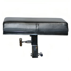 Support de tête dentaire équine en acier inoxydable REHMAT NOOR INDUSTRY RN-EDHS-001, réglable, rectangulaire, avec sac de rangement rembourré en cuir - Product Image 3