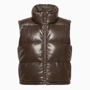 Speedy Industry, chaqueta sin mangas con cremallera y cuello levantado ligero personalizada, chaleco acolchado impermeable con chaleco hinchado y bolsillos - Product Image 2