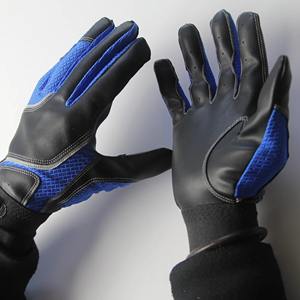 Gants de frappe de baseball confortables gants de sport d'entraînement à haute adhérence en cuir respirant gants durables professionnels en plein air - Product Image 4