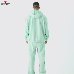 Ventes en gros de sweats à capuche d'entraînement pour hommes d'hiver, impression numérique multicolore, teinture unie, vêtements de rue, meilleure qualité à vendre - Product Image 3
