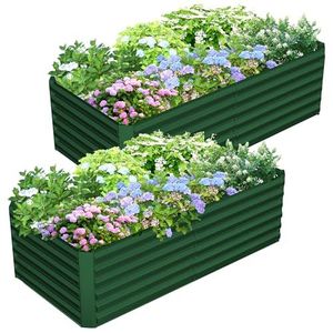 Jardinière en acier galvanisé de qualité industrielle pour décoration de fleurs et d'extérieur - Product Image 6